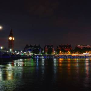 #london #night #bigben
